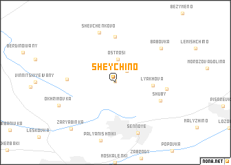 map of Sheychino