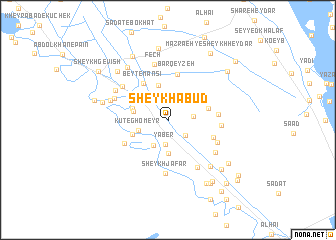 map of Sheykh ‘Abūd