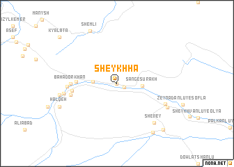 map of Sheykhhā