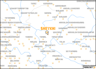 map of Sheykhī
