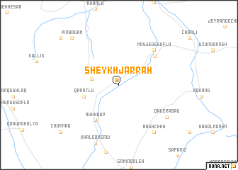 map of Sheykh Jarrāḩ