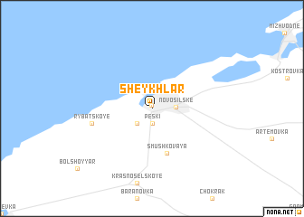map of Sheykhlar