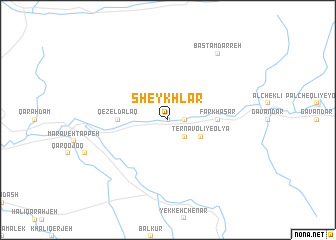 map of Sheykh Lar