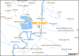 map of Sheykh ‘Ufi