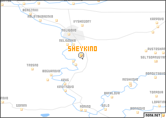 map of Sheykino