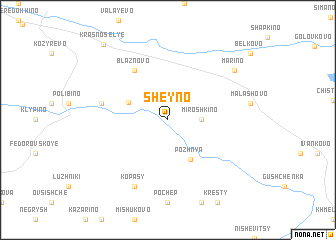 map of Sheyno