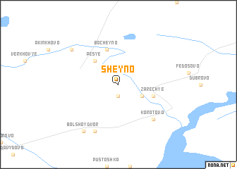 map of Sheyno