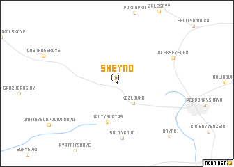 map of Sheyno