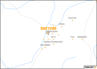 map of Sheyvar