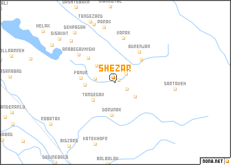 map of Shezār