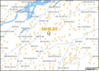 map of Shiālān