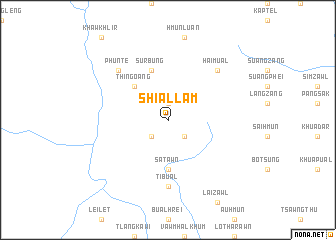 map of Shiallam