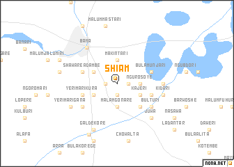 map of Shiam
