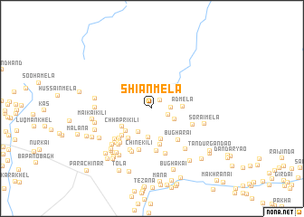 map of Shiān Mela