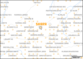 map of Shiara