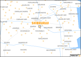 map of Shibadadui