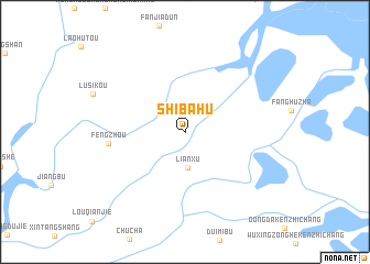 map of Shibahu