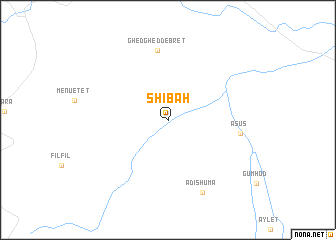 map of Shibah