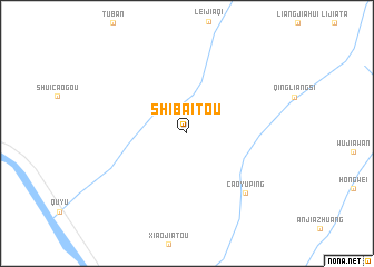 map of Shibaitou