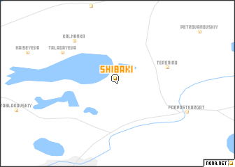 map of Shibaki