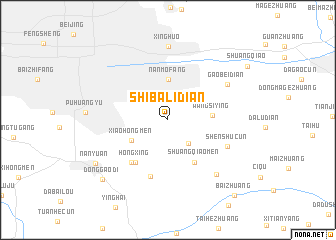 map of Shibalidian