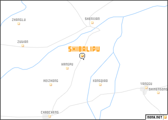 map of Shibalipu