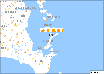 map of Shibandian