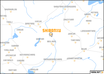 map of Shibanxu