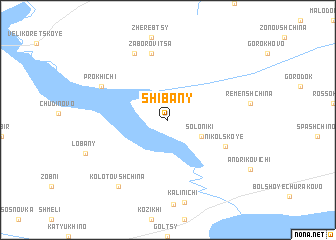 map of Shibany