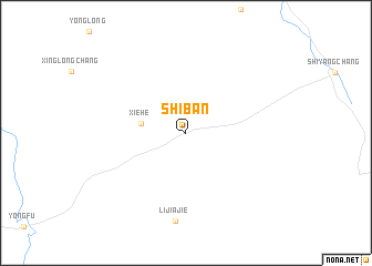 map of Shiban