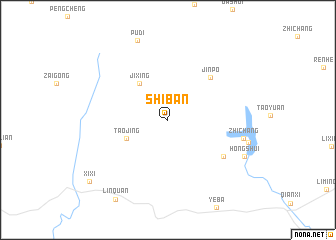 map of Shiban