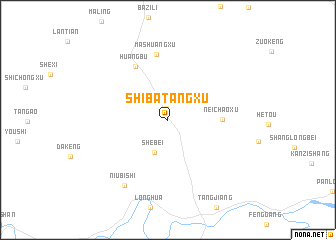 map of Shibatangxu