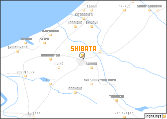 map of Shibata