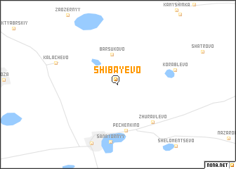 map of Shibayevo