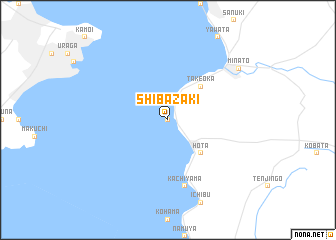 map of Shibazaki