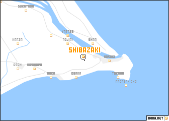 map of Shibazaki