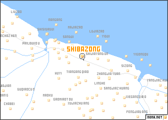 map of Shibazong