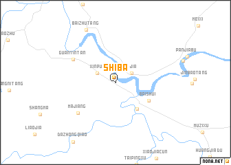 map of Shiba