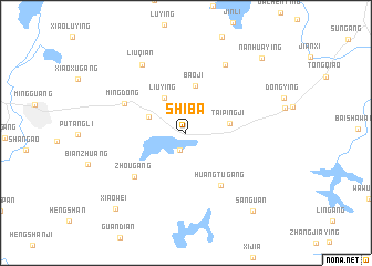 map of Shiba