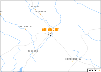 map of Shibecha