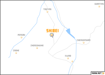 map of Shibei