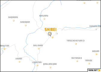 map of Shibei