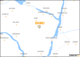 map of Shibei