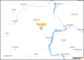 map of Shibei