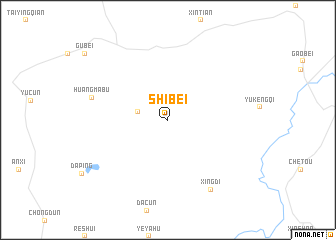 map of Shibei