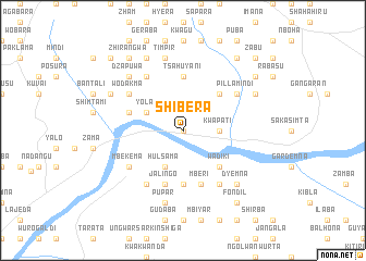 map of Shibera