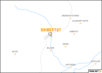 map of Shibertuy