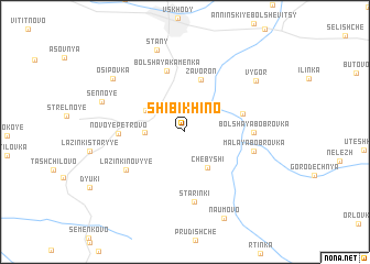 map of Shibikhino