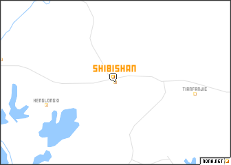 map of Shibishan