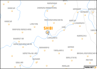 map of Shibi